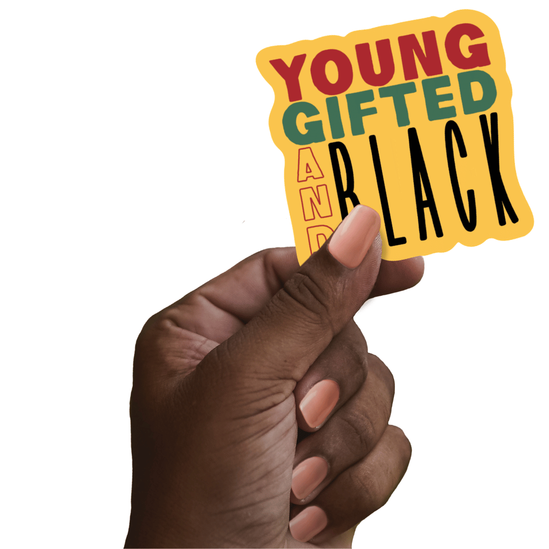Young Gifted and Black Sticker