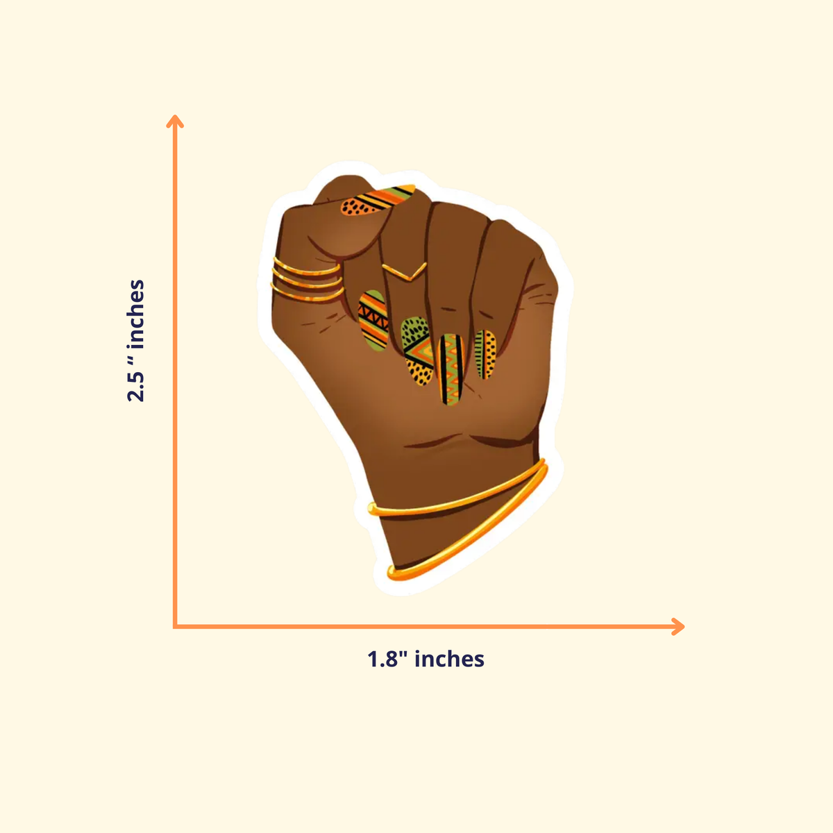 Black Power Fist Stickers | Activist Art | Sisterhood