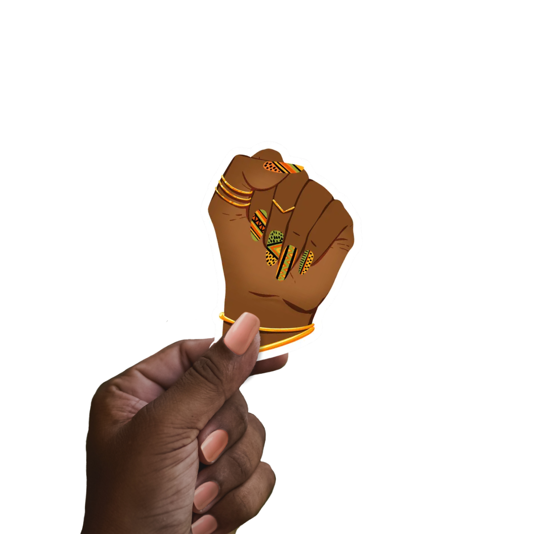 Black Power Fist Stickers | Activist Art | Sisterhood
