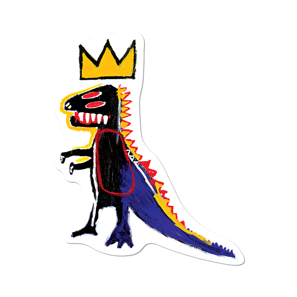 Pez Dispenser by Basquiat (Back to School) - Die-Cut Sticker