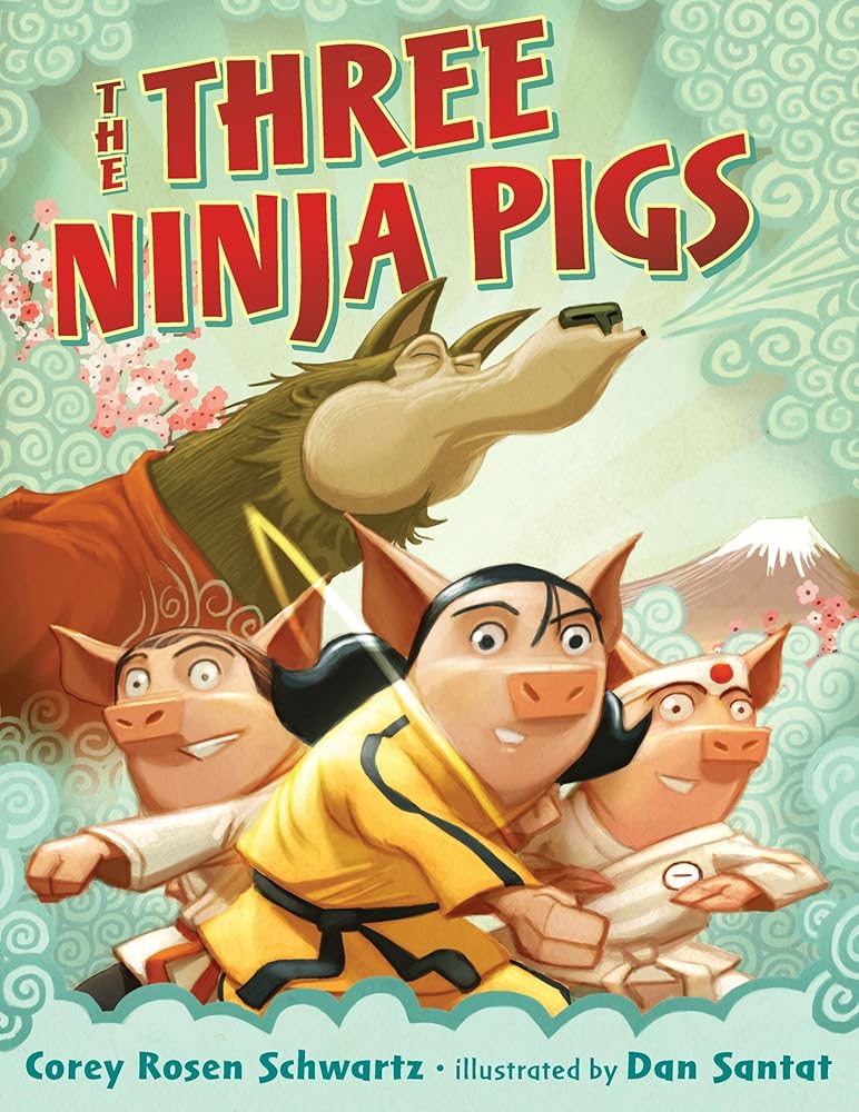 The Three Ninja Pigs cover image
