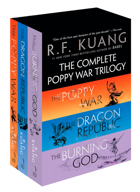 The Complete Poppy War Trilogy Boxed Set: The Poppy War / The Dragon Republic / The Burning God - Ingram