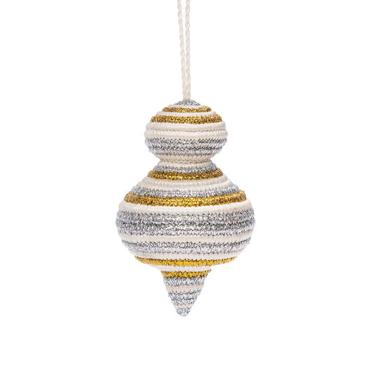 Metallic Rounded Ornament