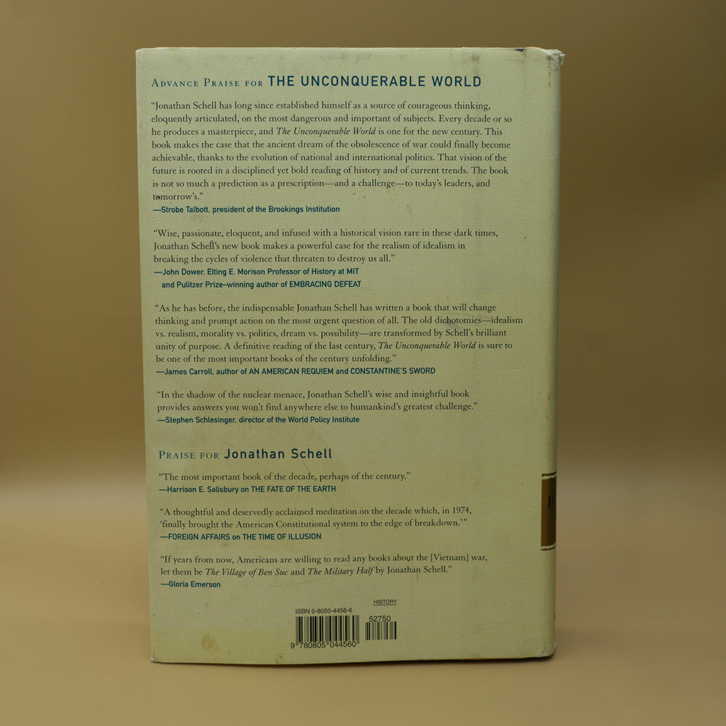 The Unconquerable World: Power, Nonviolence, and the Will of the People ***