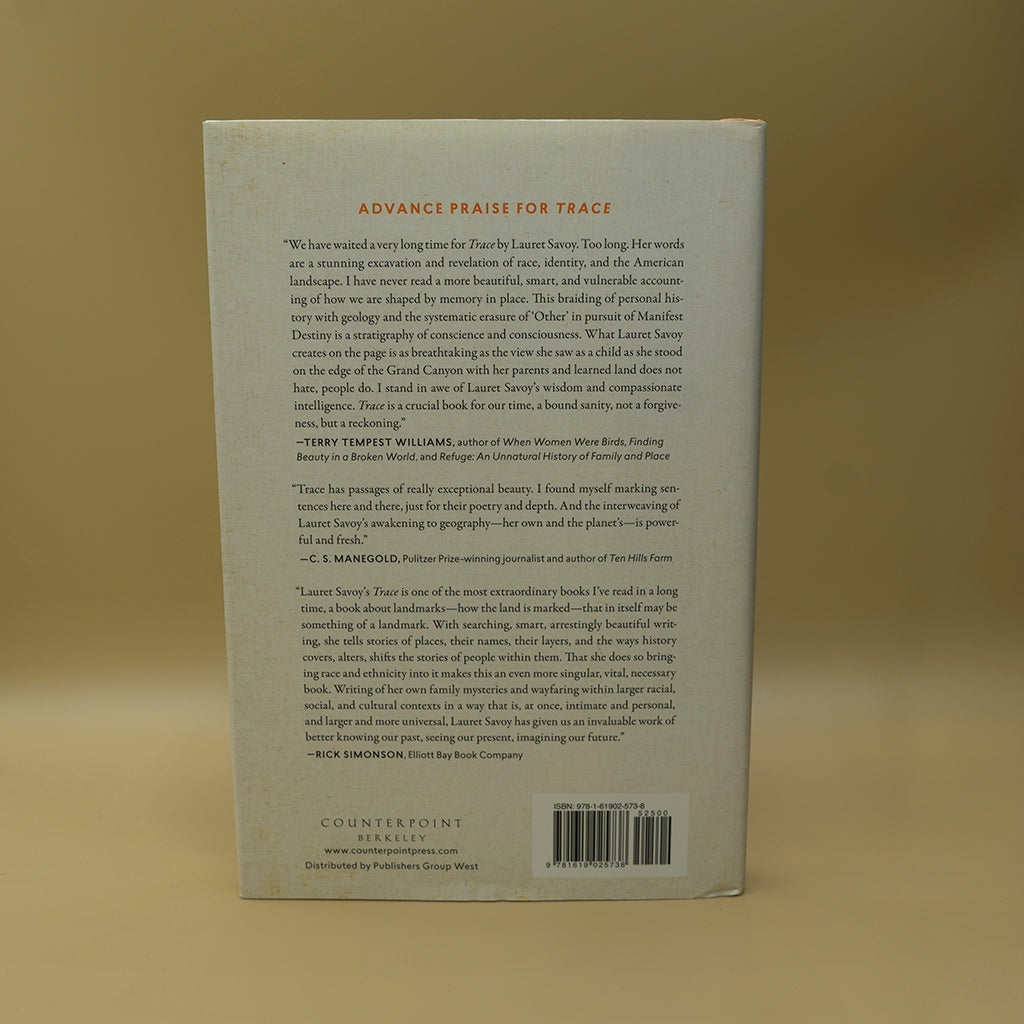 Trace: Memory, History, Race, and the American Landscape ***