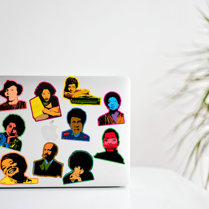 Angela Davis Activist Stickers | Empowerment | Social Justice