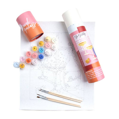 Be Bubbly Paint by Numbers