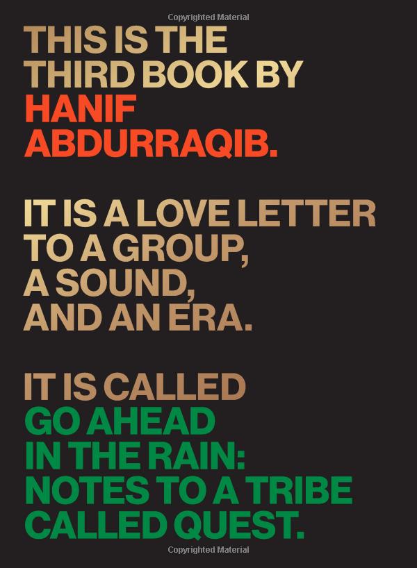 Go Ahead in the Rain: Notes to A Tribe Called Quest