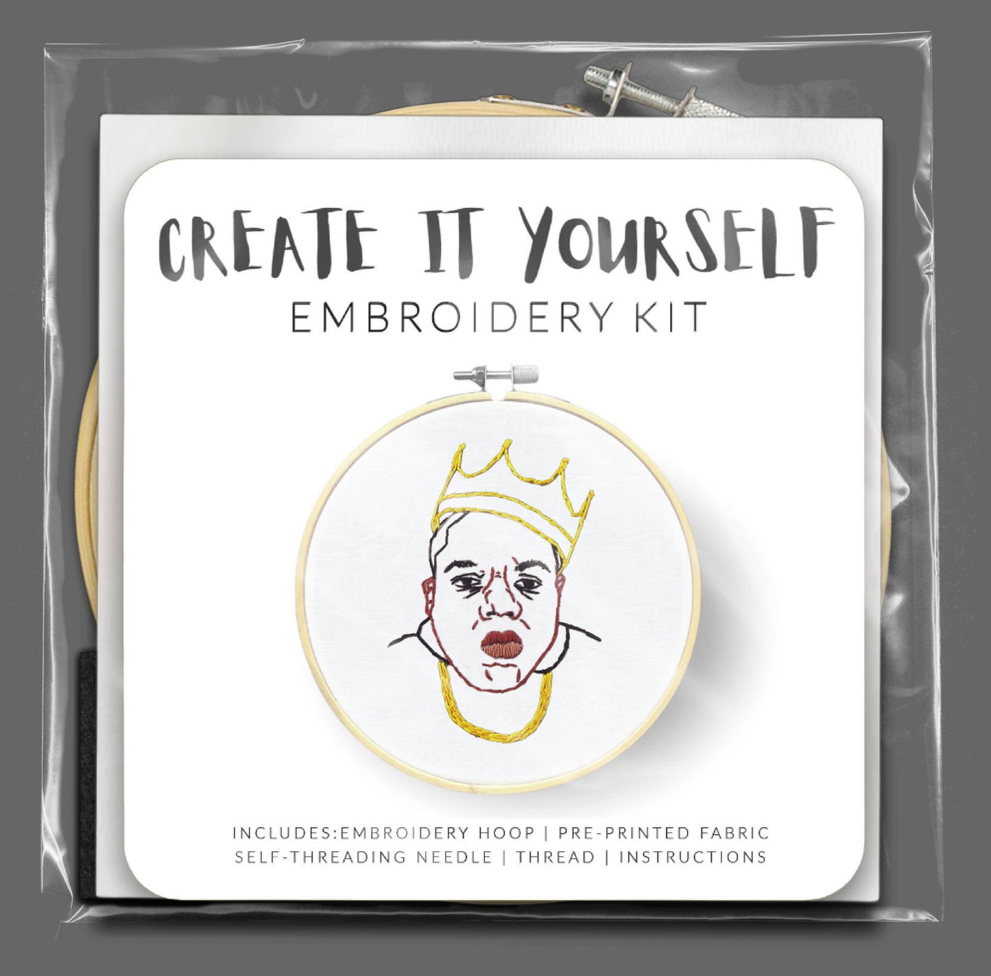 Biggie DIY Embroidery Kit
