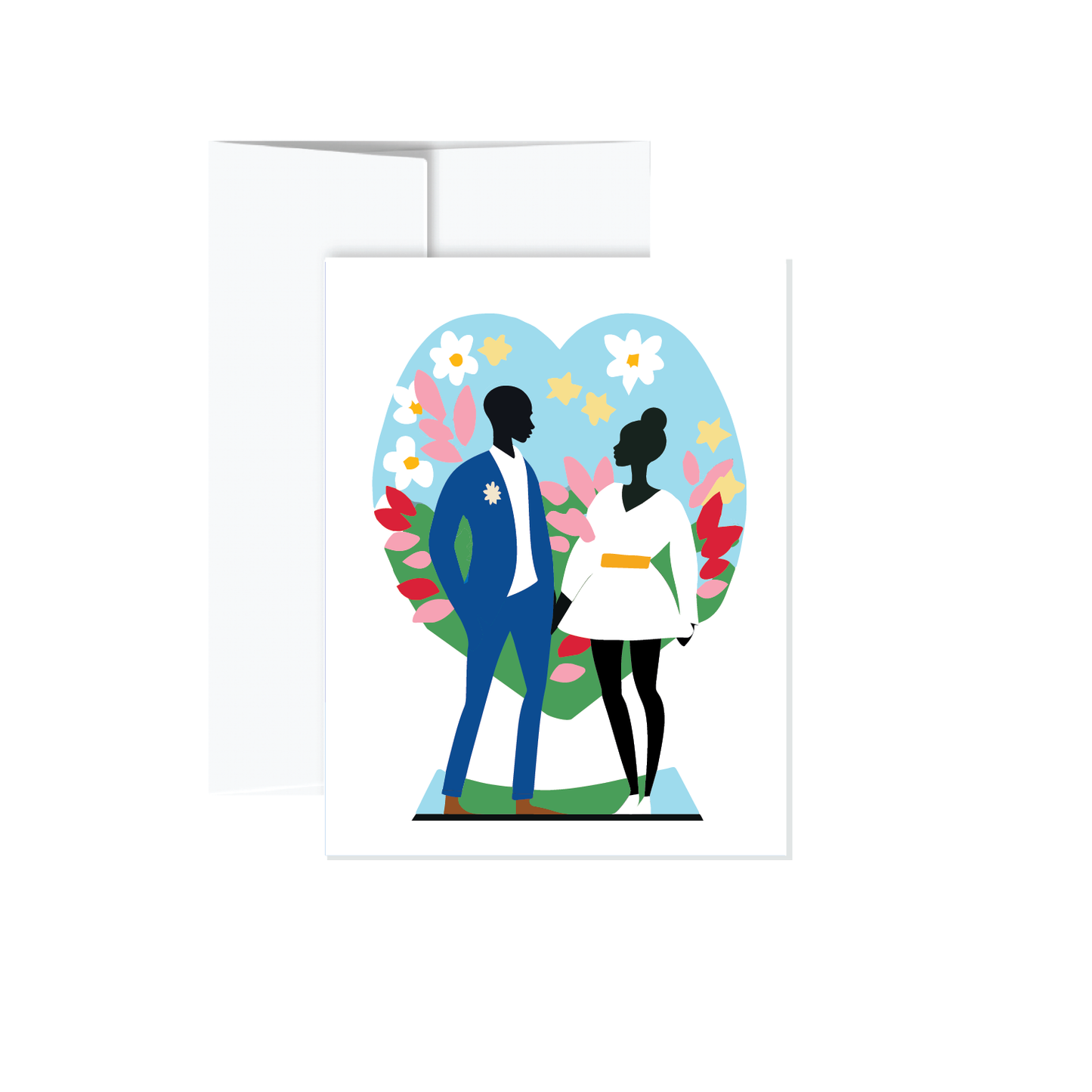 Greeting Card - Wedding Couple (M/W)