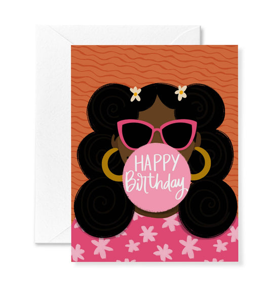 Bubblegum Birthday Card