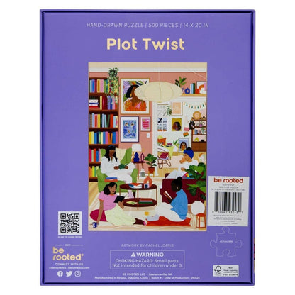 Plot Twist  Bookclub 500 pc  puzzle