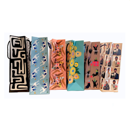 Gift Bag - Funky Cats