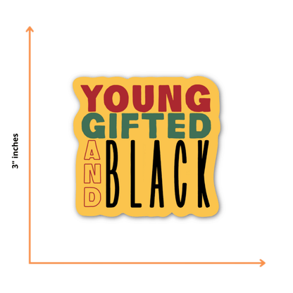 Young Gifted and Black Sticker
