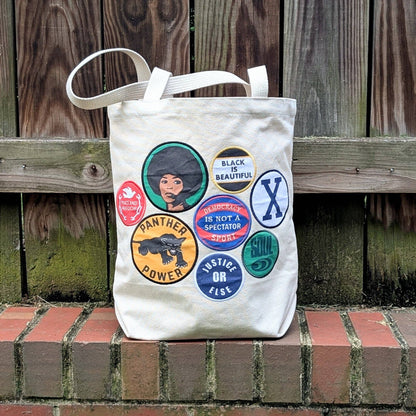Tote Bag - Power Button "Patches"
