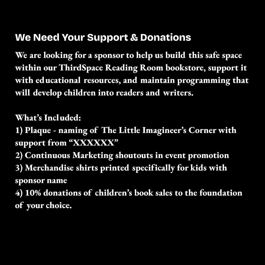 The Little Imagineer's Corner Donation Page