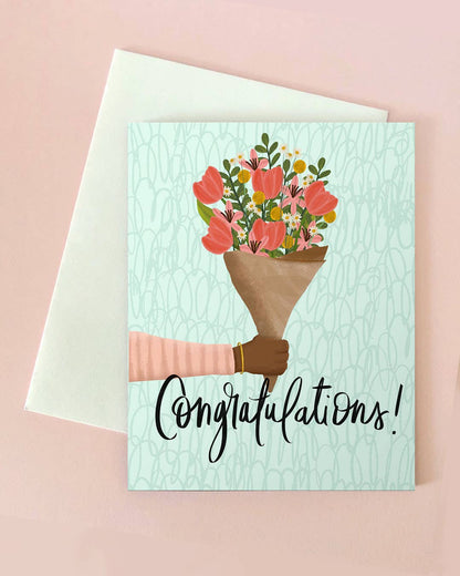 Congrats Bouquet Card