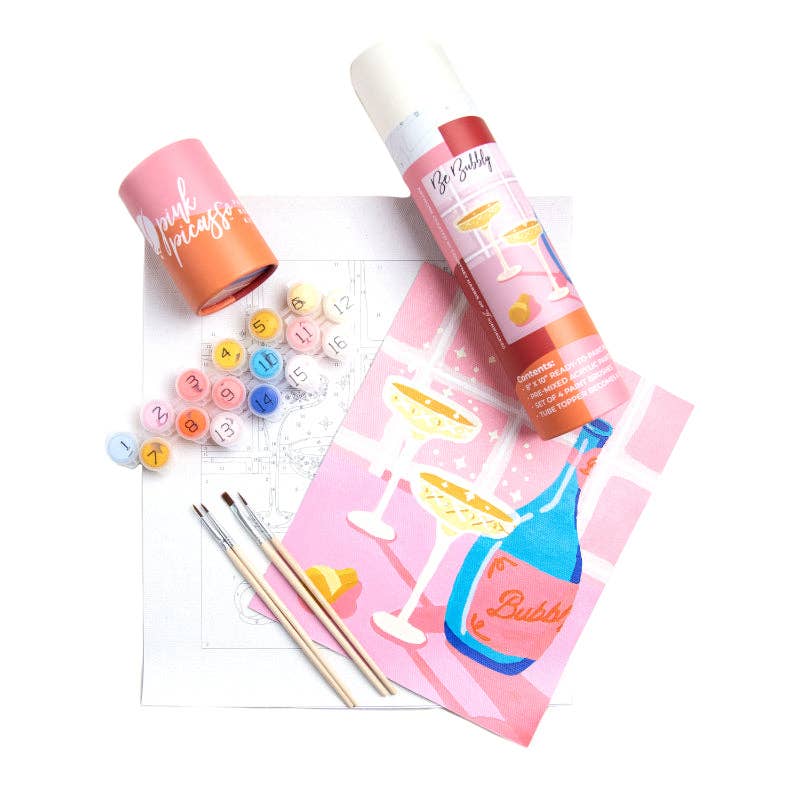 Be Bubbly Paint by Numbers