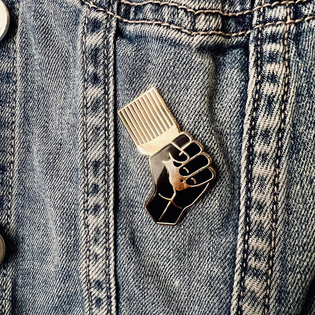 Black Pride Pin
