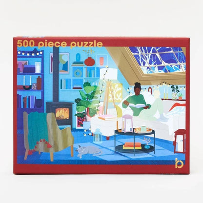 A Warm Embrace 500 Piece Jigsaw Puzzle, Cozy Gift