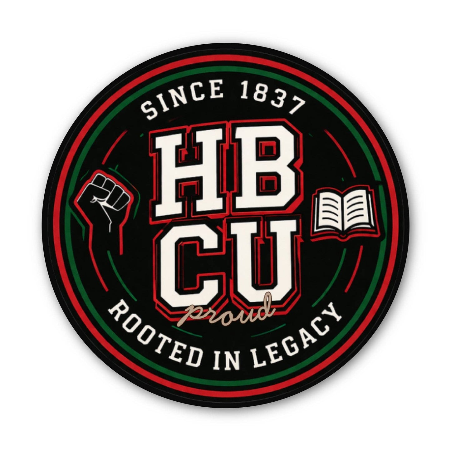 HBCU Proud Sticker
