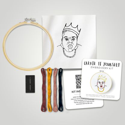 Biggie DIY Embroidery Kit