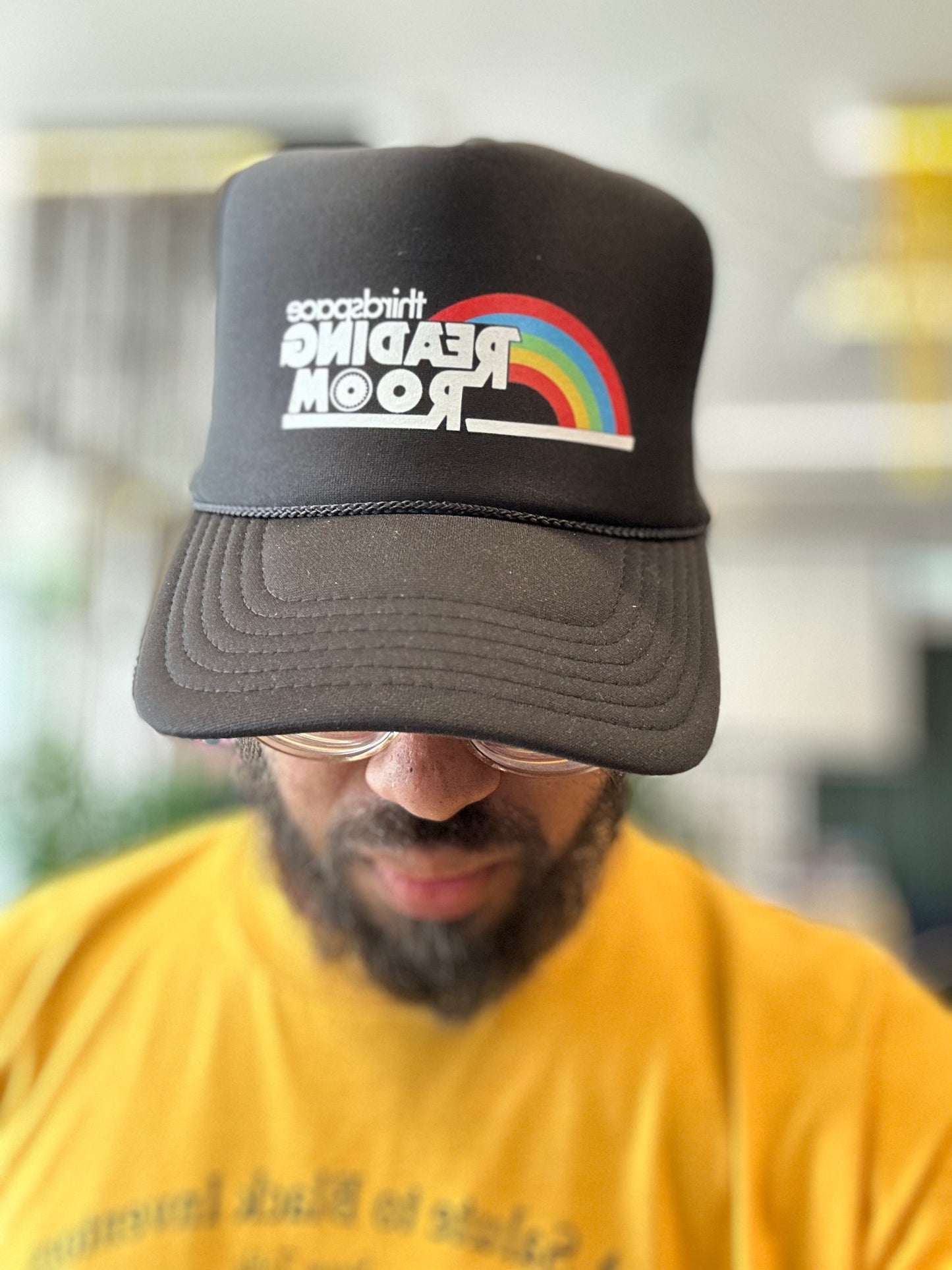 ThirdSpace Reading Room Rainbow Trucker Hat