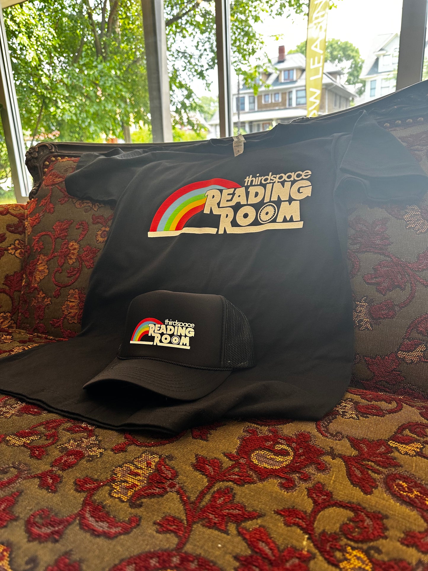 ThirdSpace Reading Room Rainbow Trucker Hat