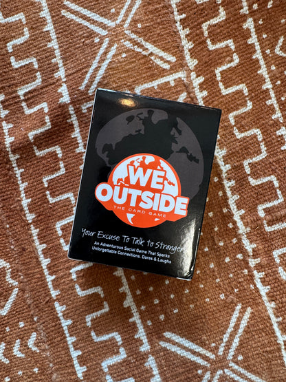 We Outside Card Game