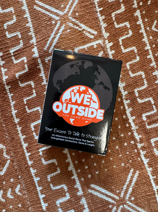 We Outside Card Game
