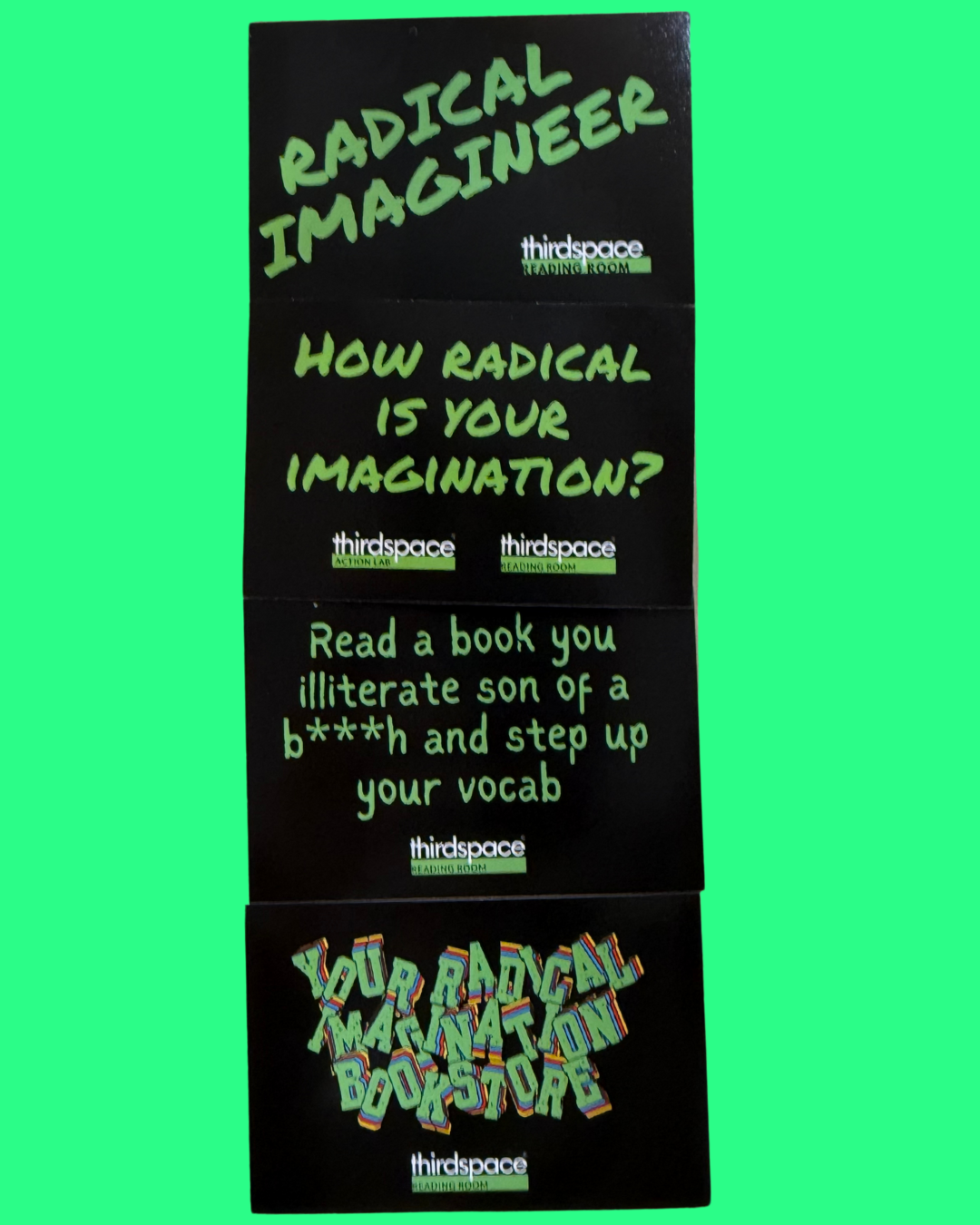 “Your Radical Imagination Bookstore” Sticker