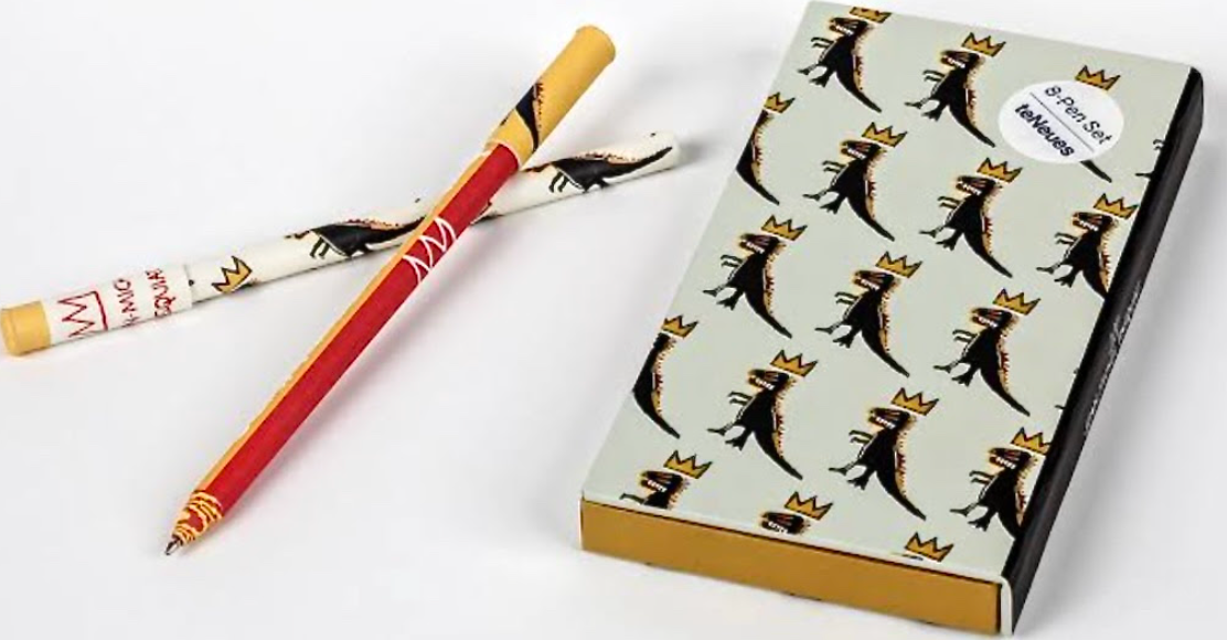 Jean-Michel Basquiat: Set of 8 Ball Point Pens