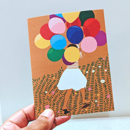 Greeting Card - Your Day (Balloons)