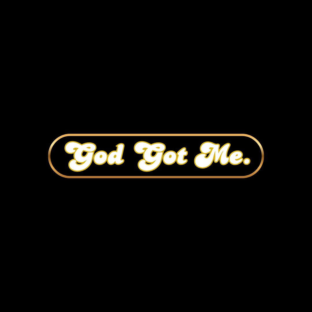 "God Got Me" Enamel Pin