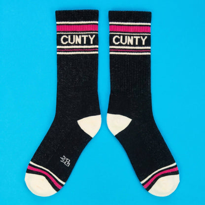 Cunty Gym Crew Socks