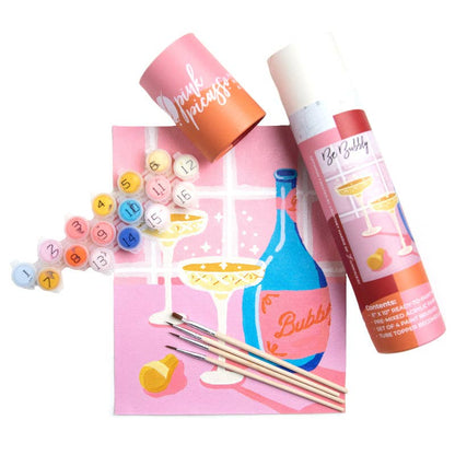 Be Bubbly Paint by Numbers