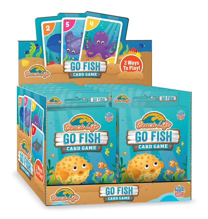 Beach Life Go Fish Card Game