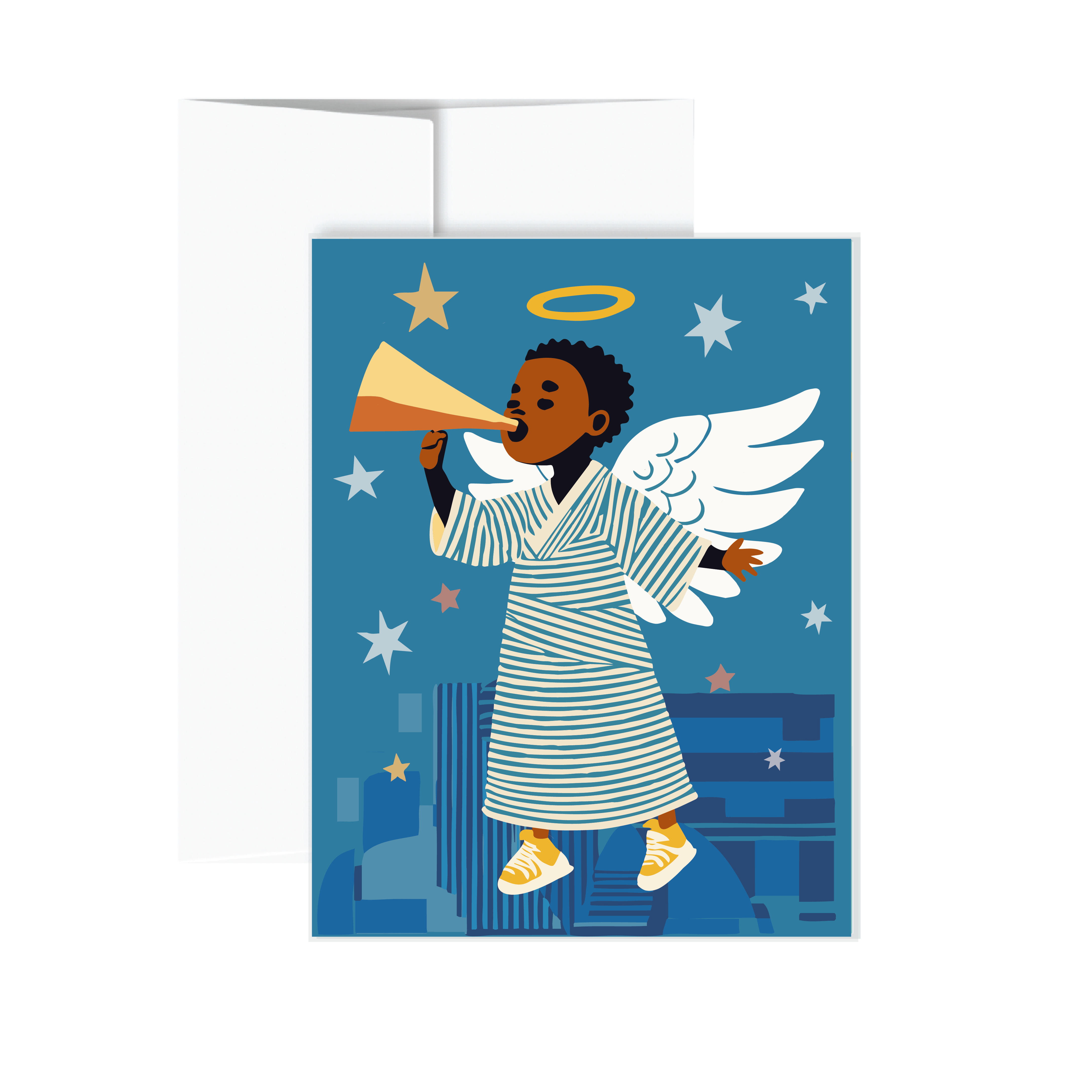 Holiday Card - Angel – ThirdSpace Reading Room