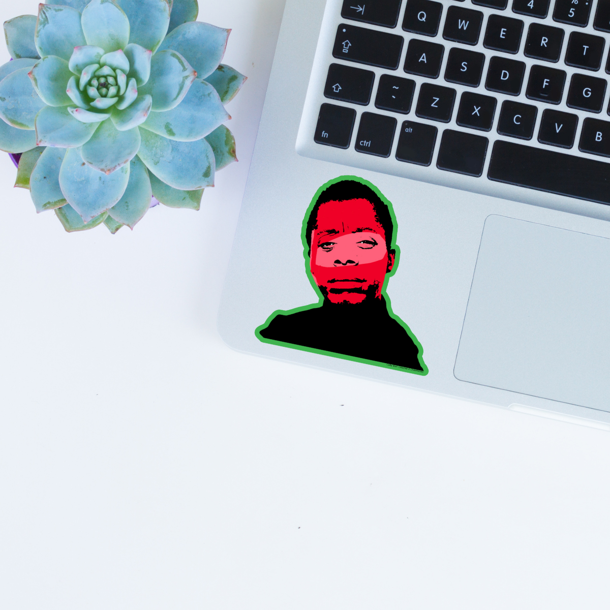 James Baldwin Sticker | Black Artist | Literary Icon