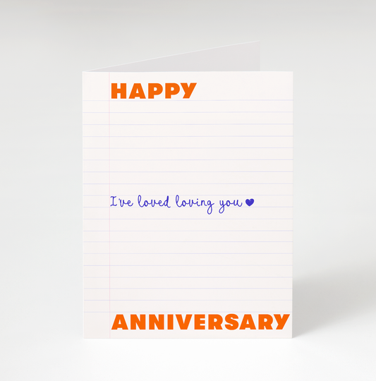 Happy Anniversary Card