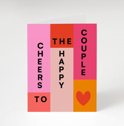 Happy Couple Greeting Card