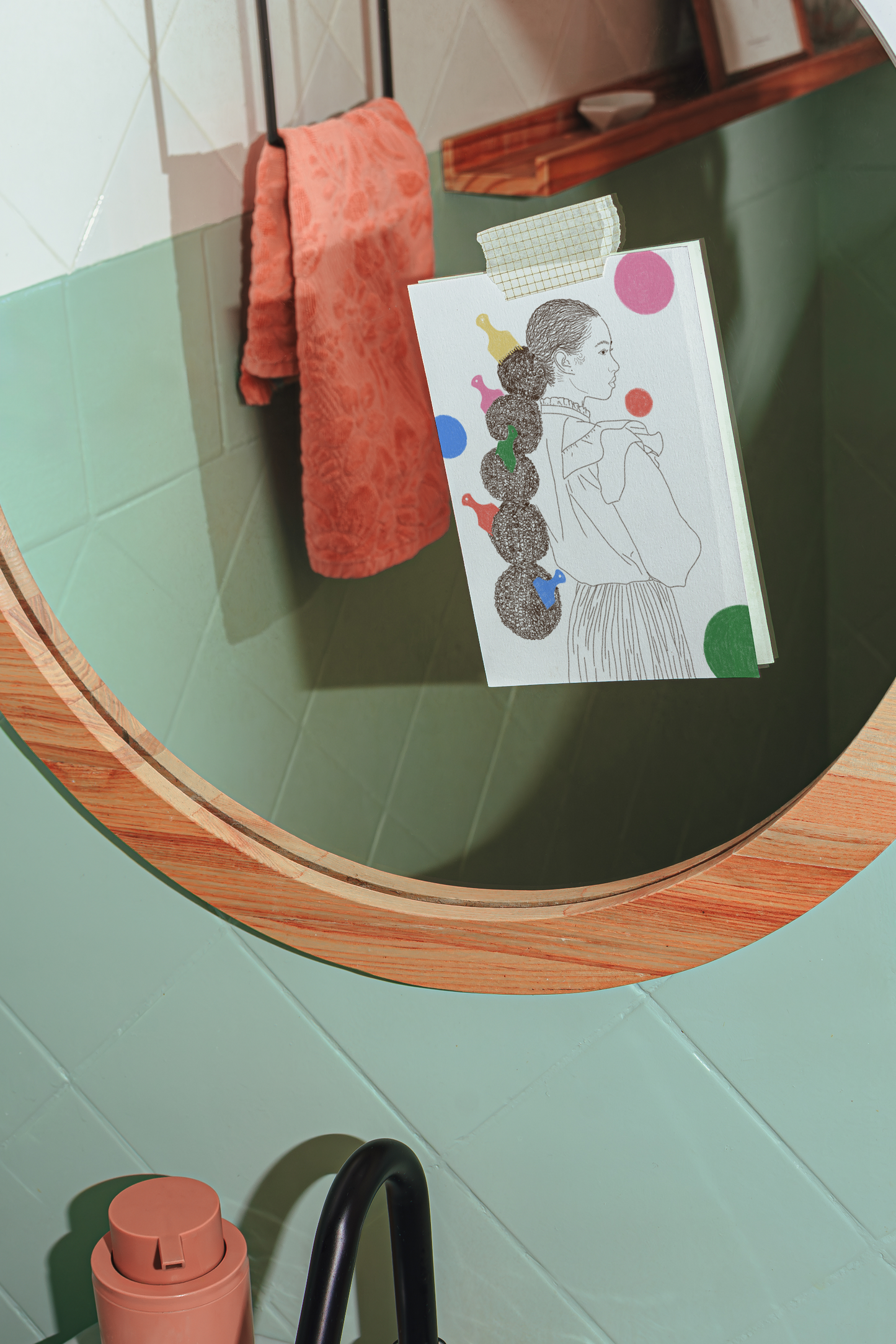 Hair Picks Art Print