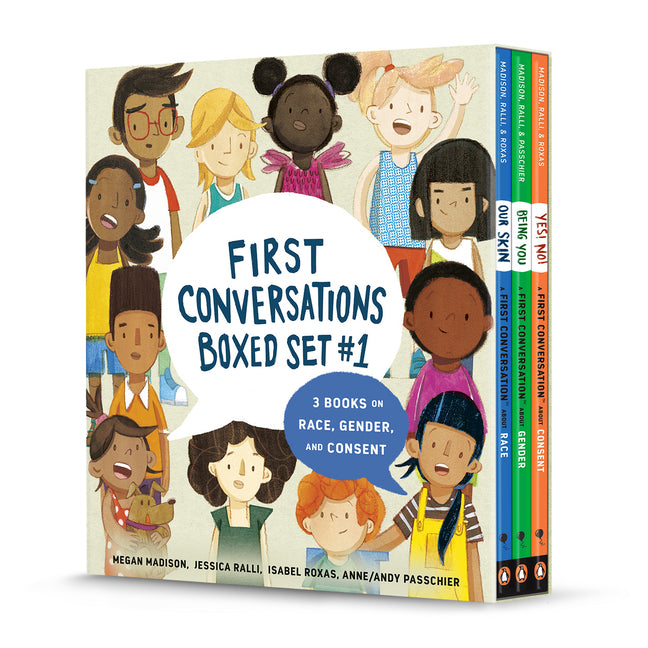 First Conversations Boxed Set #1: 3 Books on Race, Gender, and Consent - Ingram
