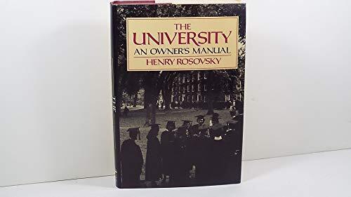 The University: An Owner's Manual ***