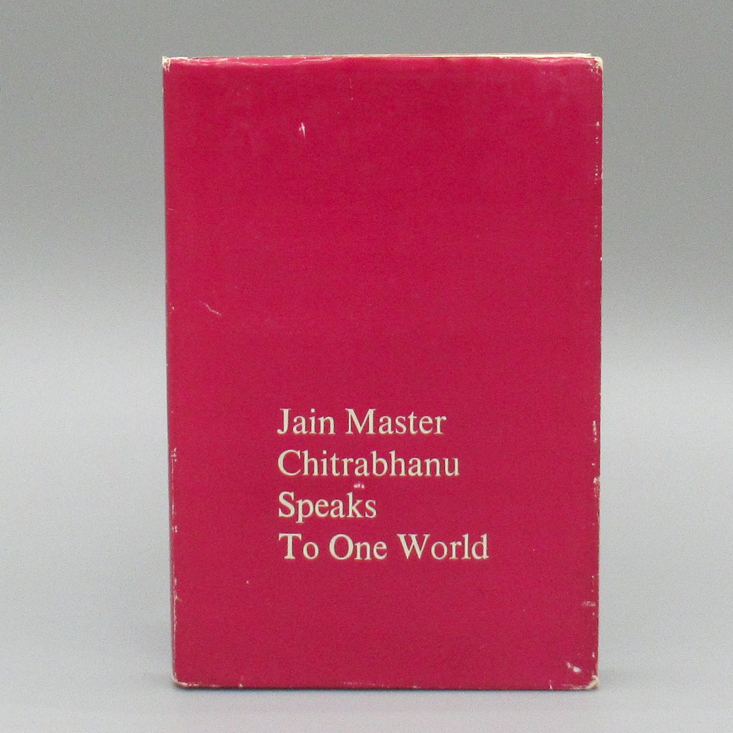 Jain Master Chitrabhanu Speaks To One Word