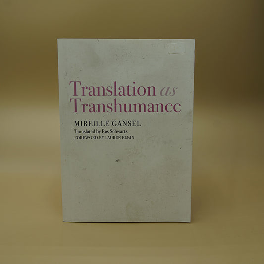 Translation as Tranhumance ***