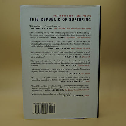 This Republic of Suffering: Death and the American Civil War