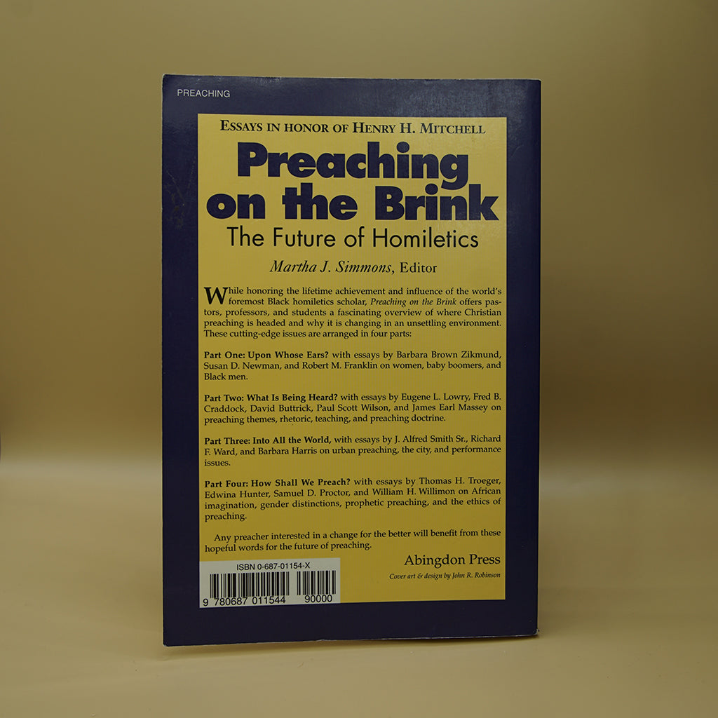 Preaching on the Brink: The Future of Homiletics ***