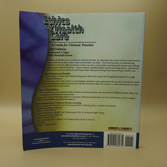 Ethics of Health Care: A Guide for Clinical Practice 3rd Edition