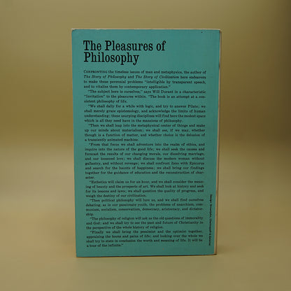 The Pleasures of Philosophy ***